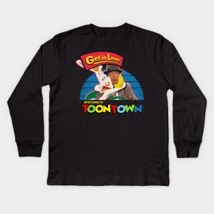 Get in Loser We're Going To ToonTown Kids Long Sleeve T-Shirt